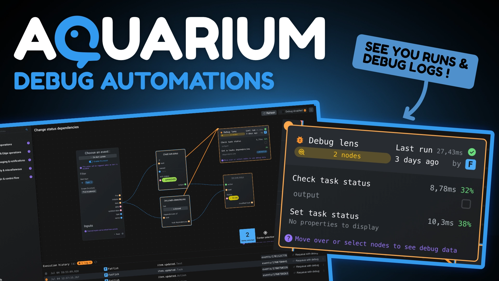 Discover how to debug your automations in Aquarium